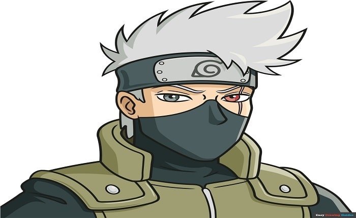 naruto easy drawing